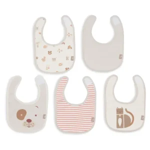 Babete Bib Jersey - Animal Friends