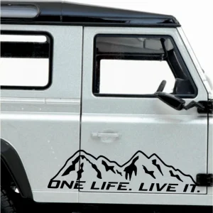 One Life. Live it. Montanhas