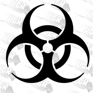Autocolante “Biohazard” ☣️