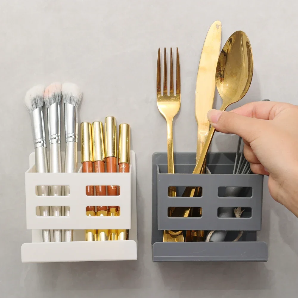 Novo Organizador Multifuncional para Lavatório – Instalação Sem Furos | Suporte de Parede para Escovas de Dentes, Barbeador e Acessórios de Casa de Banho - Image 8
