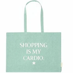 Tote Bag L - Shopping is my Cardio