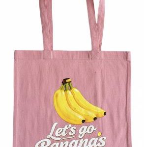 Tote Bag M - Let´s Go Bananas