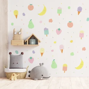 Wallstickers Frutas e gelados