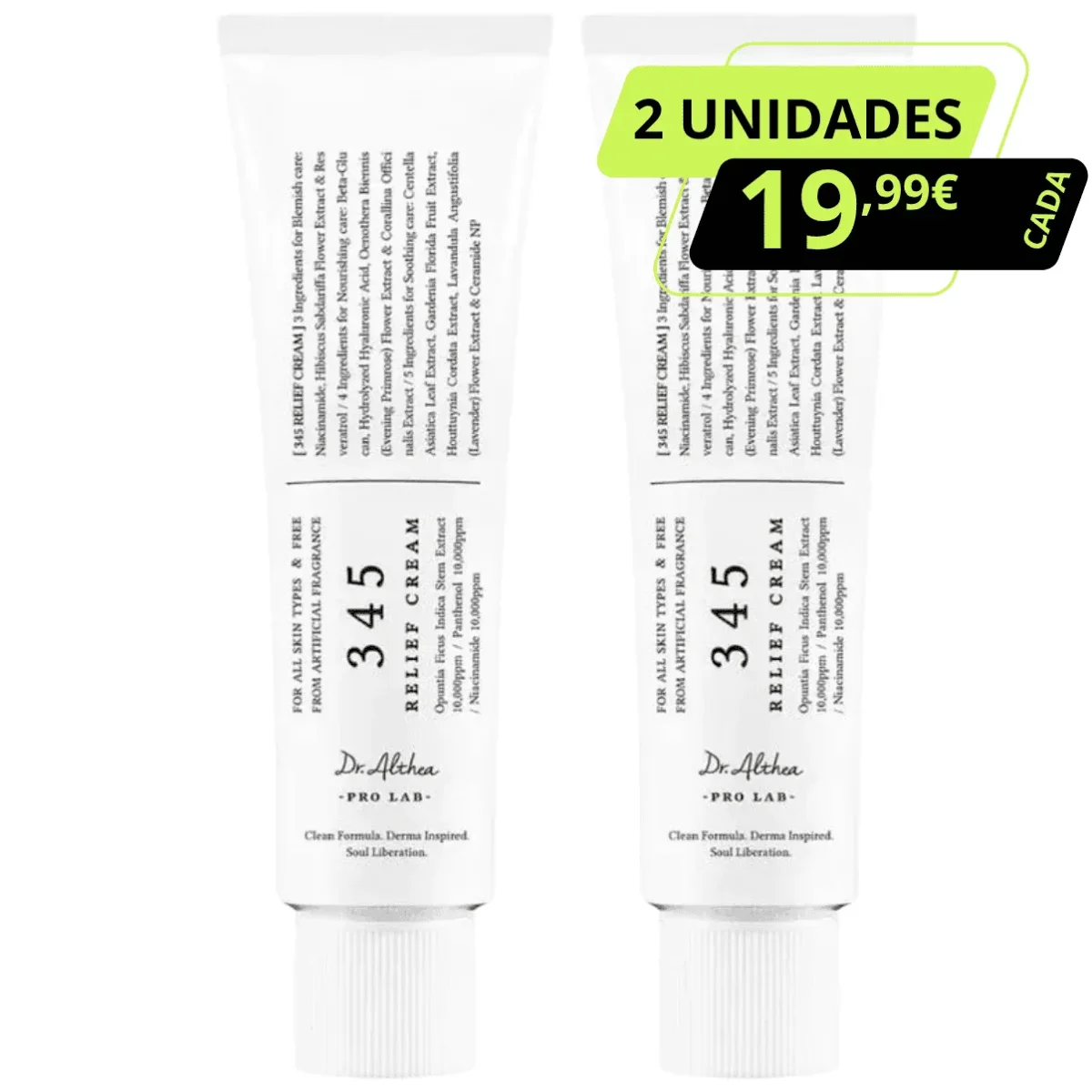 PACK - 345 Relief Cream