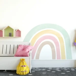 Wallsticker Rainbow pastel XL -180x120 cm
